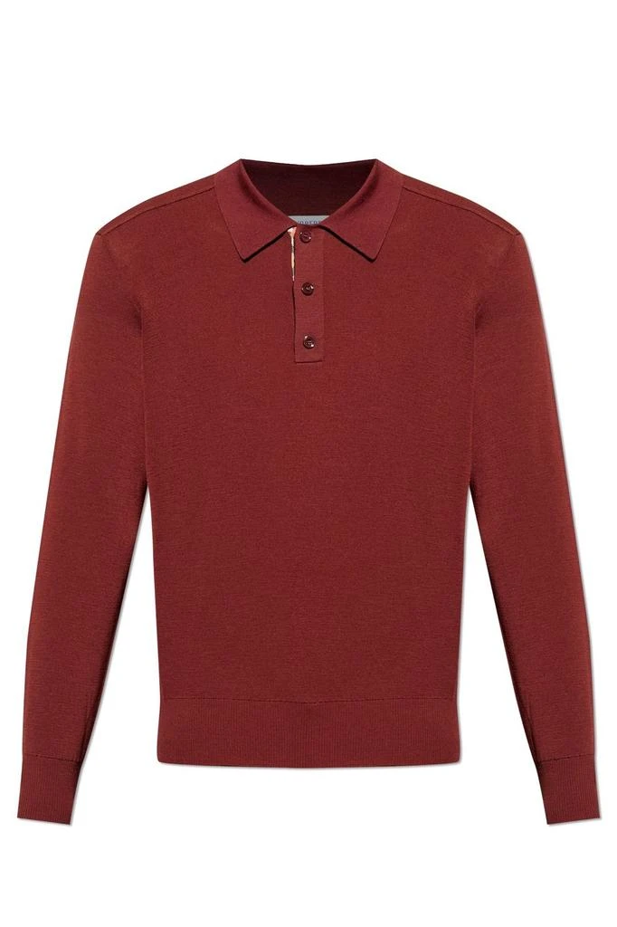 Burberry Burberry Long-Sleeve Polo Shirt from Cettire