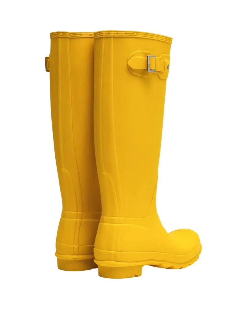 Hunter Women's Original Tall Rain Boot In Yellow 4