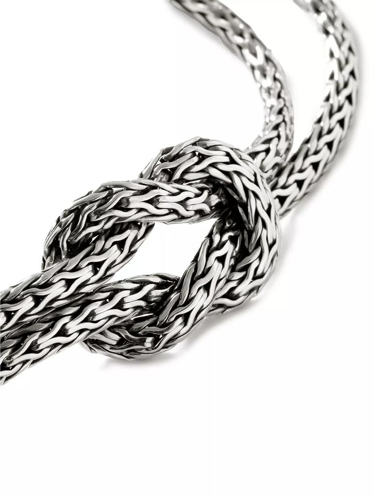 John Hardy Love Knot Sterling Silver Double-Chain Bracelet 2