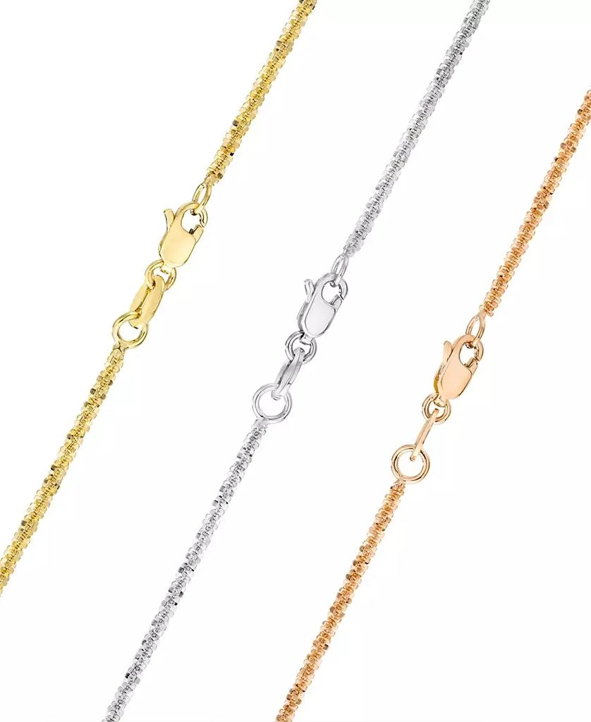 Macy's Sparkle Chain Necklace 18" (1-1/2mm) in 14K Yellow Gold 3