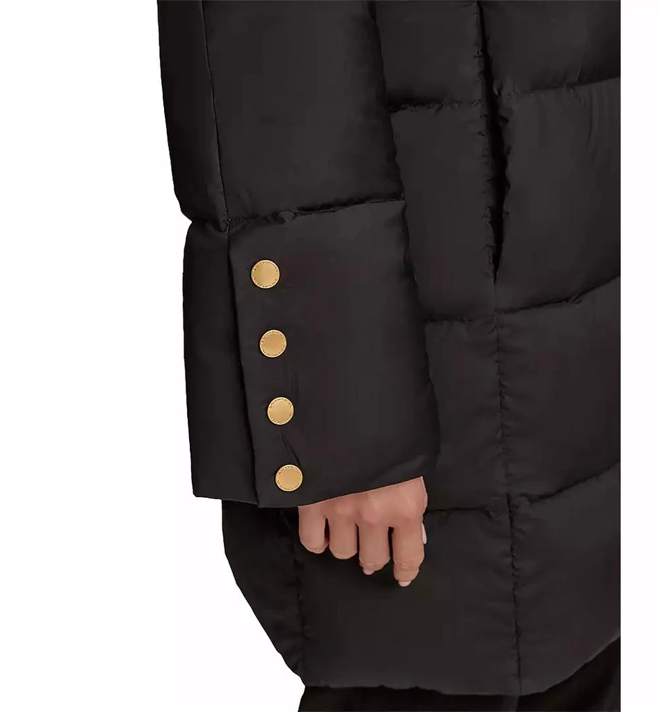 Donna Karan New York Women's Hooded Down Puffer Coat 5