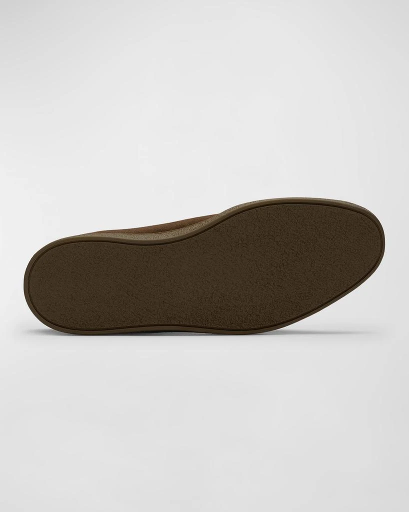 John Lobb Men's Molton Suede Low-Top Sneakers 3