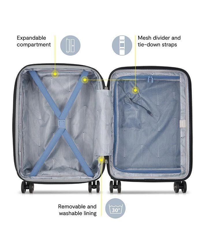Delsey Paris Delsey Cruise 3.0 Carry On Expandable Spinner Suitcase 14