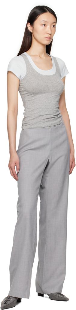 Paloma Woolグレー Tシャツ Paloma Wool Click Adjustable Top in Gray | Lyst