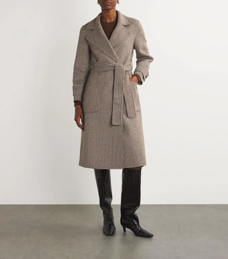 Joseph Wool Dogtooth Arline Coat 2