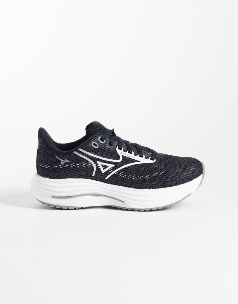 Mizuno Mizuno Wave Rider 29 trainers in black and white