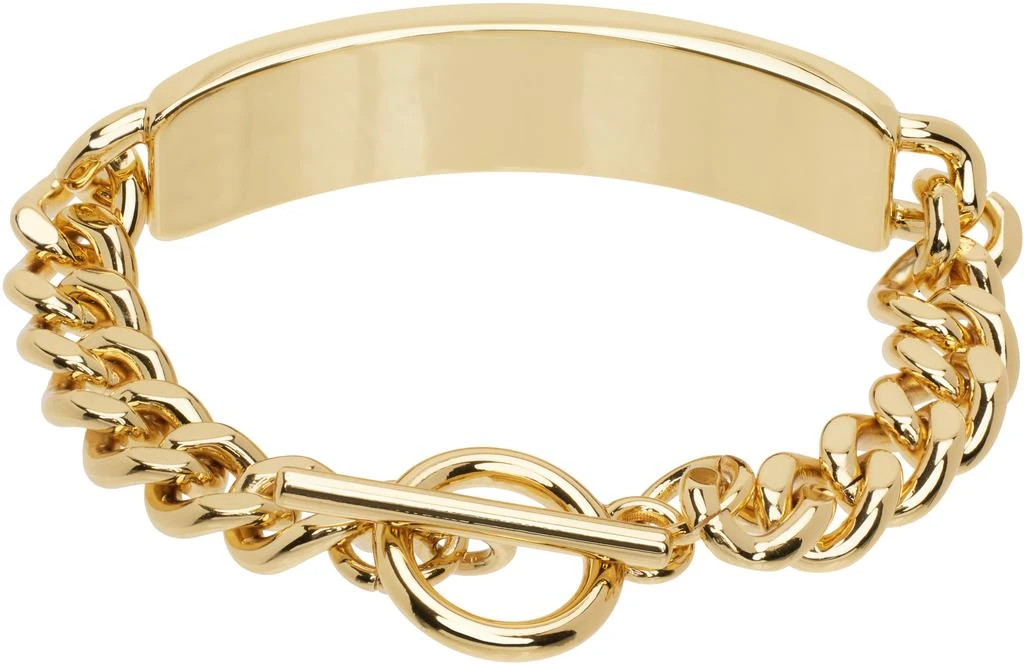 Fred Perry Gold ID Bracelet 2