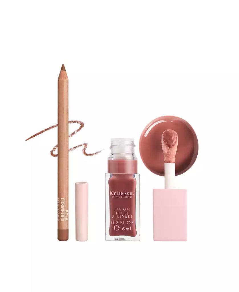 Kylie Cosmetics 2-Pc. Holiday Lip Liner and Lip Oil Duo Gift Set