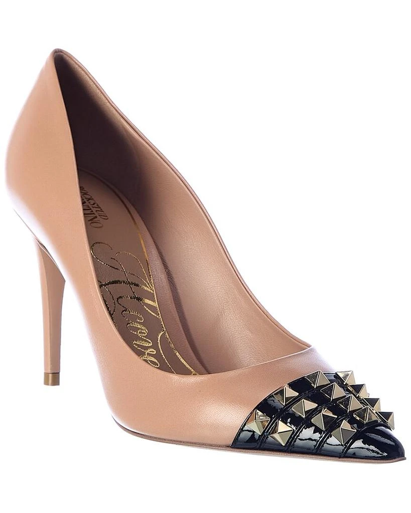 Valentino Rockstud Alcove 90 Leather Pump 1