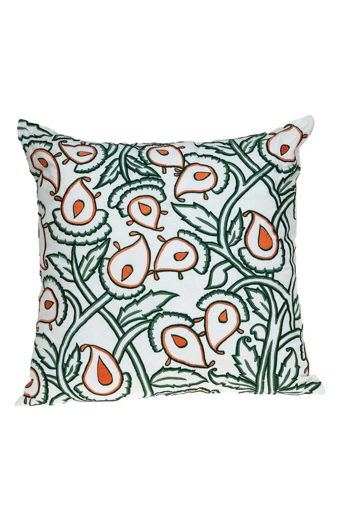 Parkland Celeste Embroidered Throw Pillow