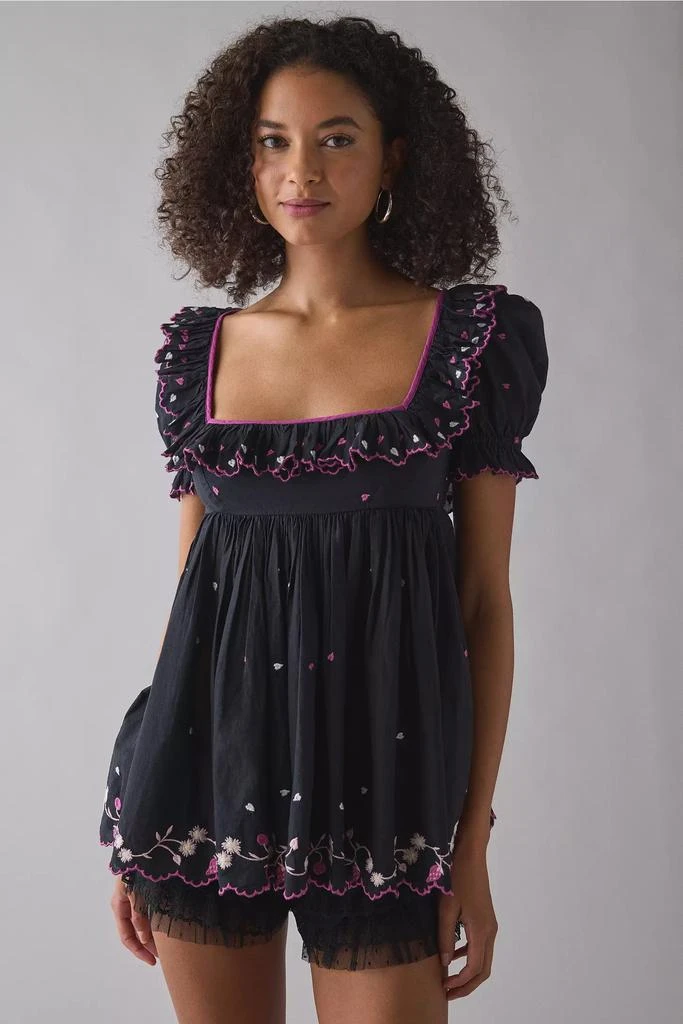 Kimchi Blue Clara Tunic - Black S at Urban Outfitters