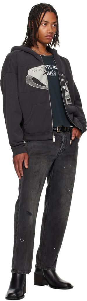 Enfants Riches Deprimes Black Baggy Jeans - Pants - Free Shipping