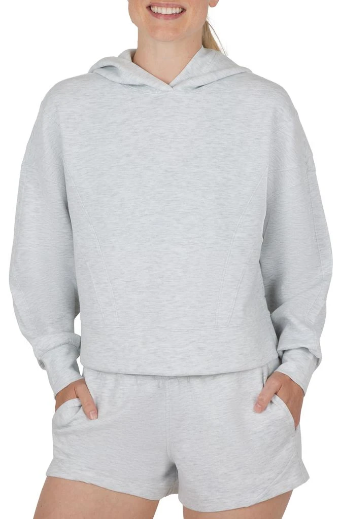 YOGALICIOUS Scuba Flow Crop Hoodie 1