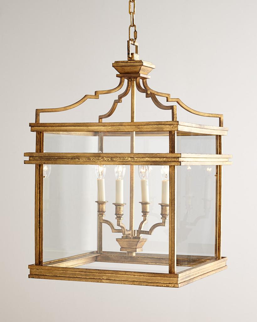 Chapman & Myers Medium Mykonos Lantern By Chapman & Myers