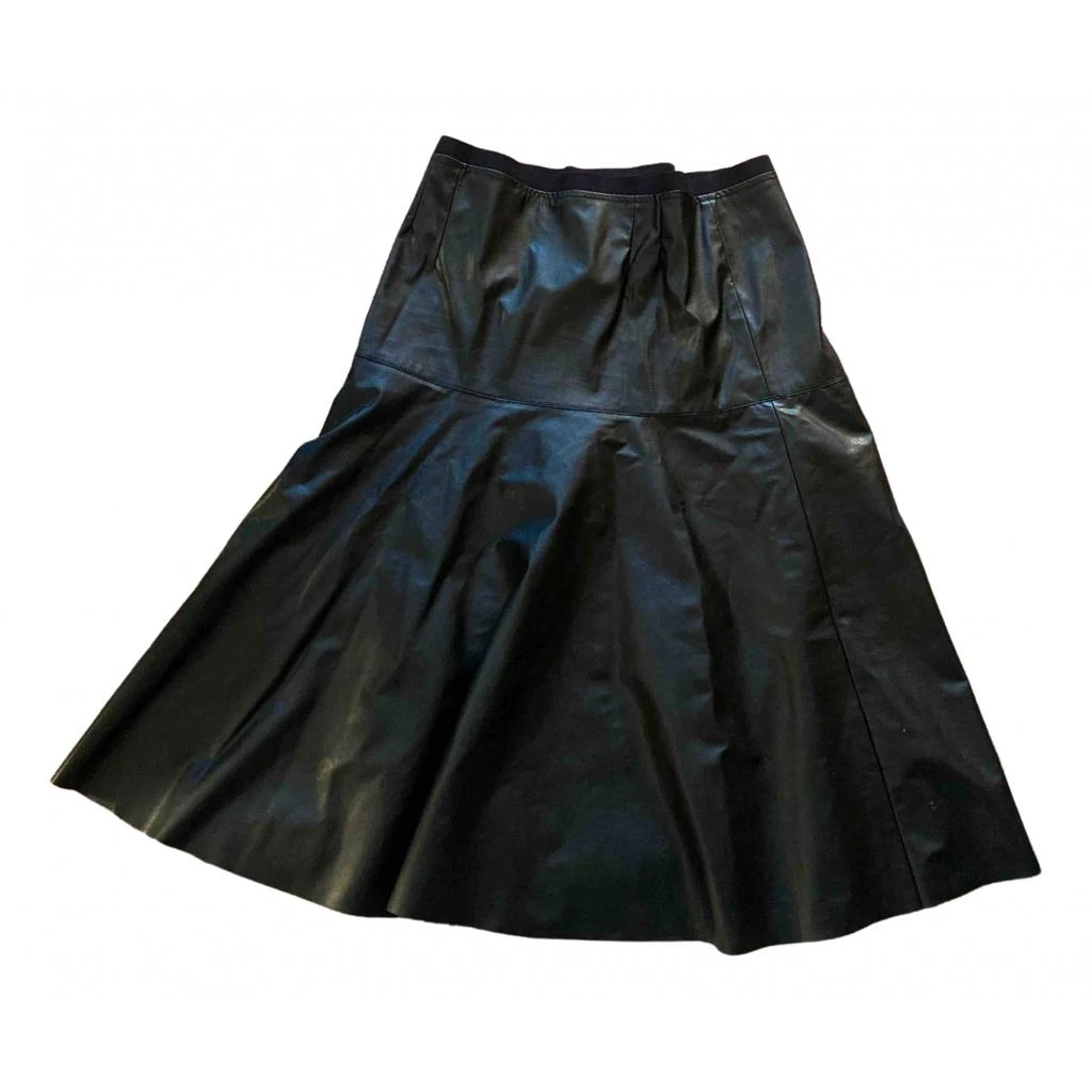 JUCCA Jucca Vegan leather mid-length skirt 1