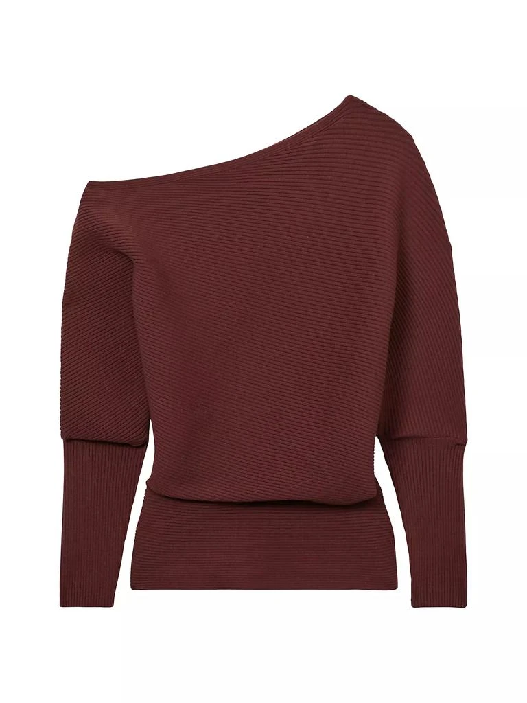 REISS Lorna One-Shoulder Sweater 1