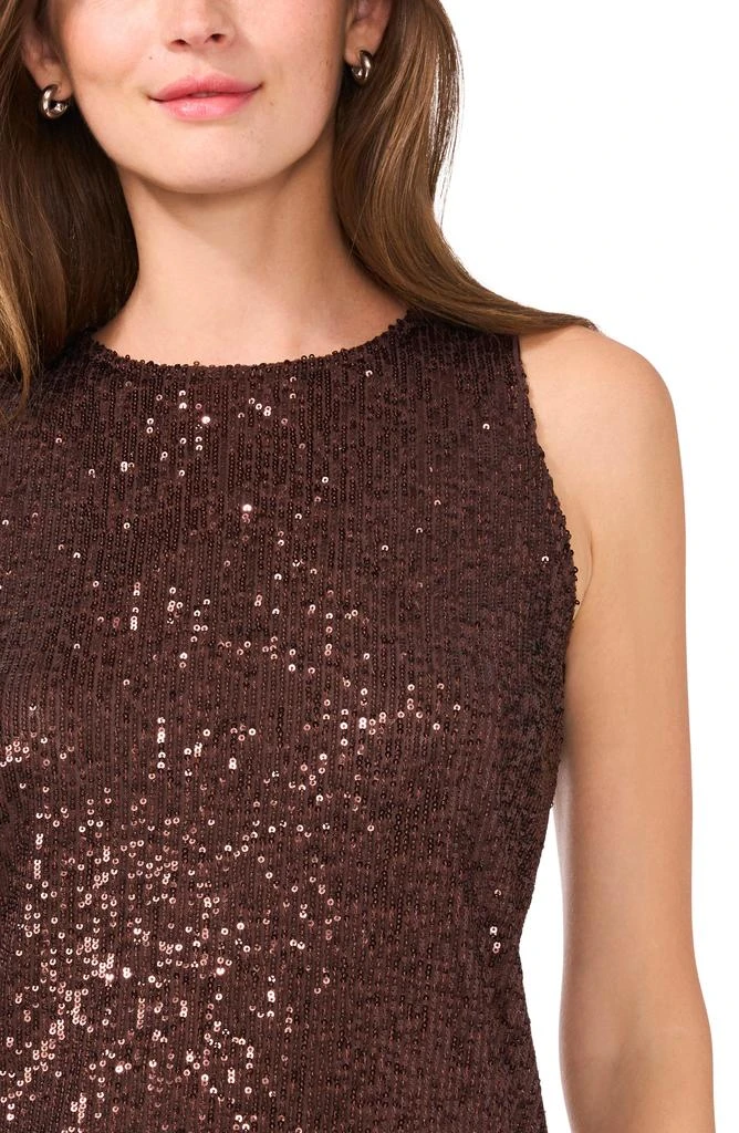Halogen Sequin High-Low Tank 3