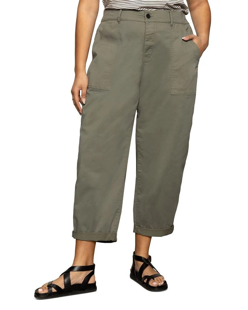 Sanctuary Plus Cruiser Barrel Leg Chinos 1