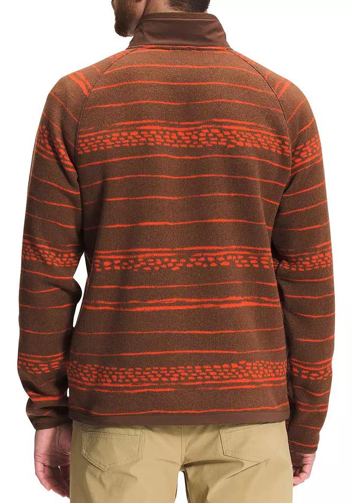 The North Face The North Face Men's Printed Gordon Lyons 1/4 Zip Pullover Fleece