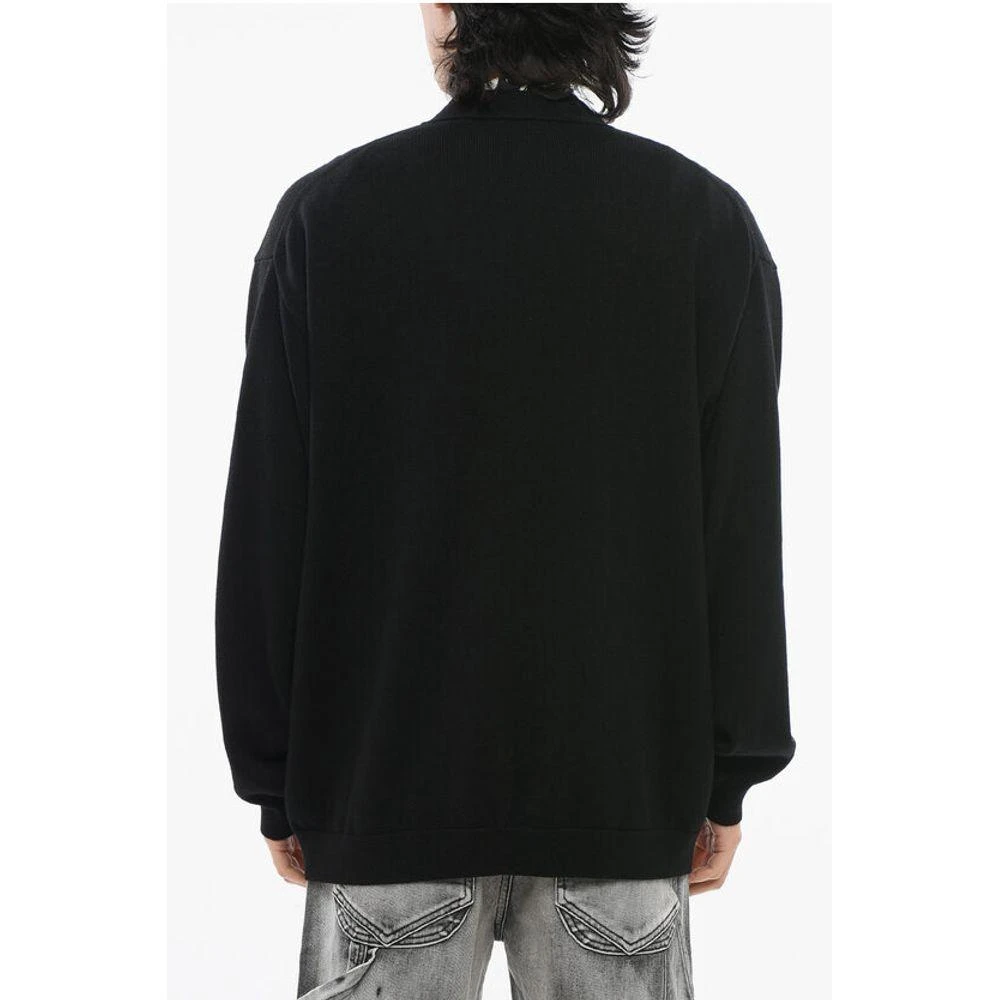 Kenzo V Neck BOKE FLOWER Wool Men's Cardigan 2