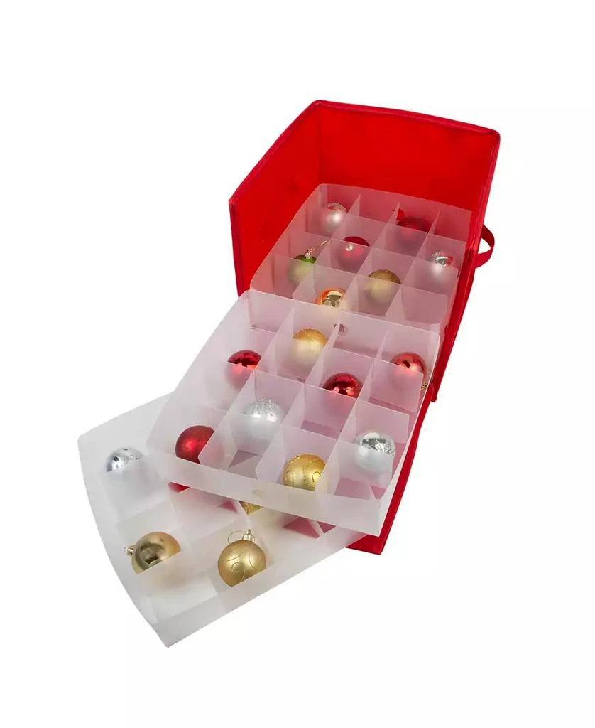 Simplify 64 Count Stackable Christmas Ornament Storage Box 5