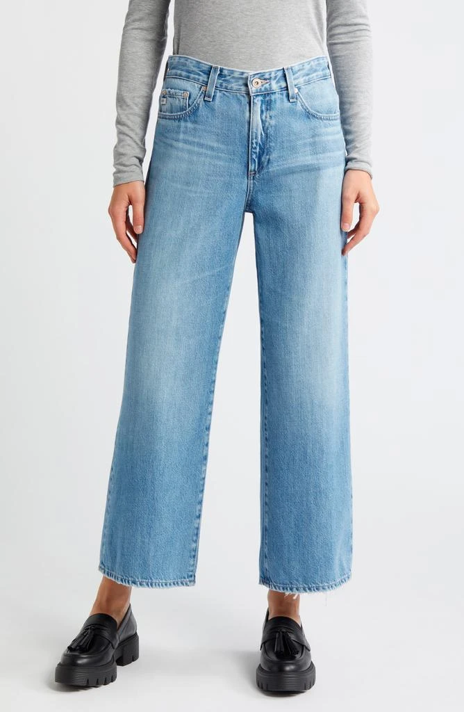 AG Saige High Waist Ankle Wide Leg Jeans 1