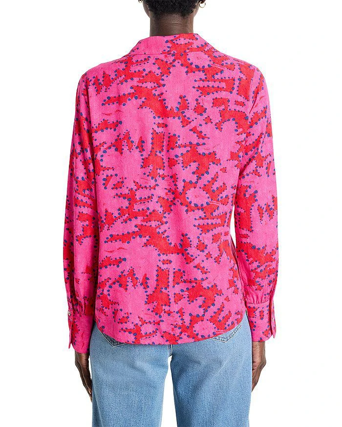 NIC+ZOE Clashy Petals Poet Blouse 3