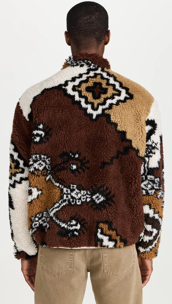 Obey Printed Sherpa Jacket 2