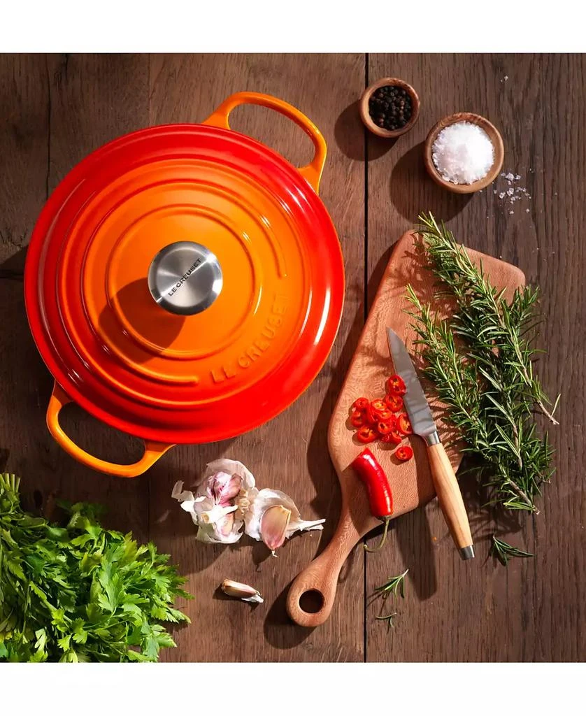 Le Creuset 4.5-Qt. Signature Enameled Cast Iron Round Dutch Oven 7