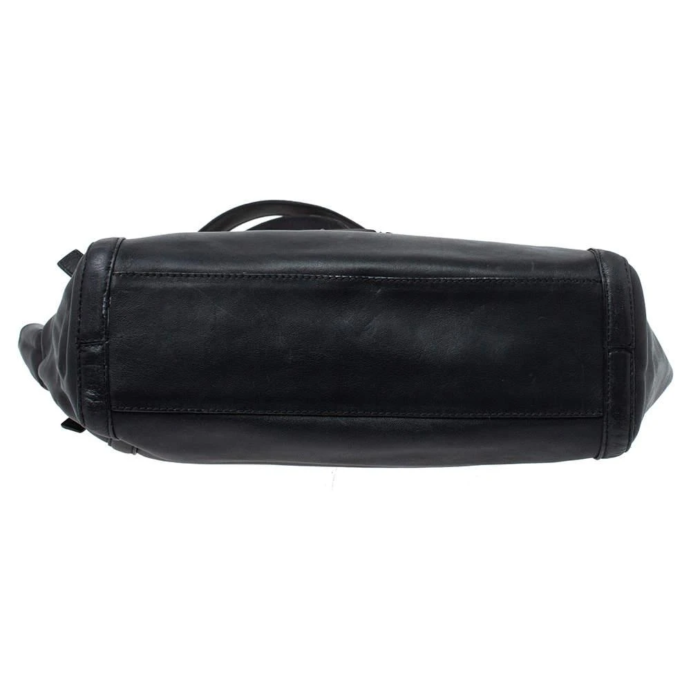 Kenzo Kenzo Black Leather Koi Fish Tote 6