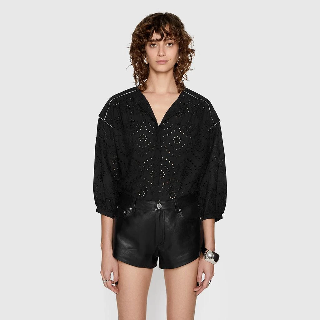 Rebecca Minkoff Jane Eyelet Blouse 4