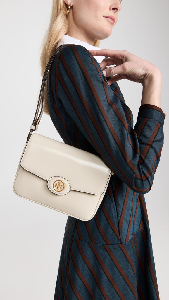 即発★TORY BURCH★ Robinson Spazzolato Shoulder bag 2 Color Robinson Spazzolato Convertible Shoulder Bag: Women's