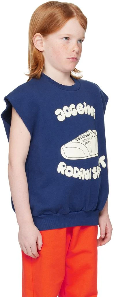 Mini Rodini Kids Blue 'Jogging' Sweatshirt 2