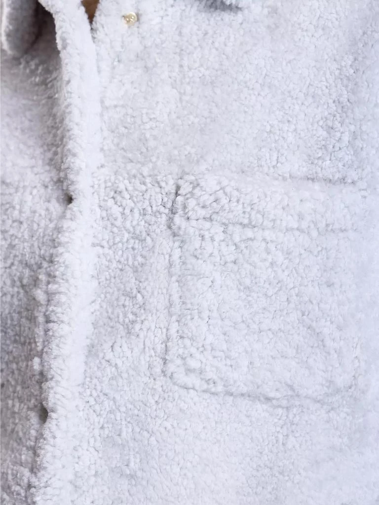 Maximilian Oversized Shearling Shirt-Jacket 6