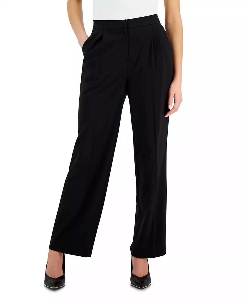 Bar III Women's Bi-Stretch Wide-Leg Pants, Created for Macy's 1