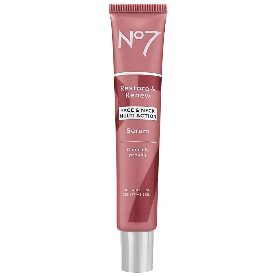 No7 Restore & Renew Face & Neck Multi Action Serum