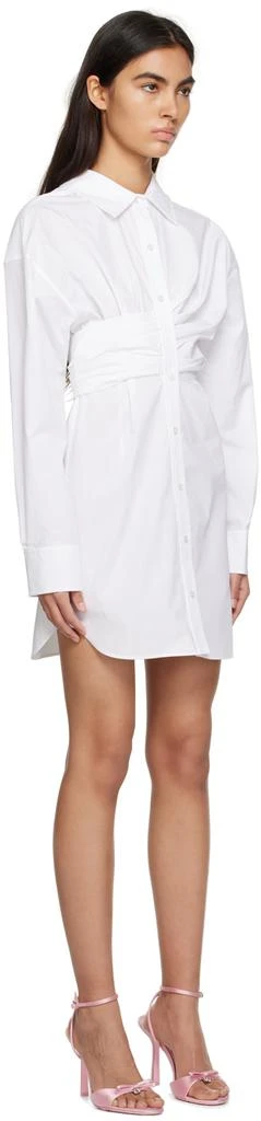 Alexander Wang White Button-Up Minidress 2