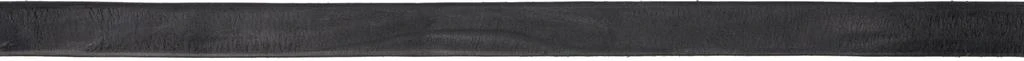 Our Legacy Black 2CM Belt 2