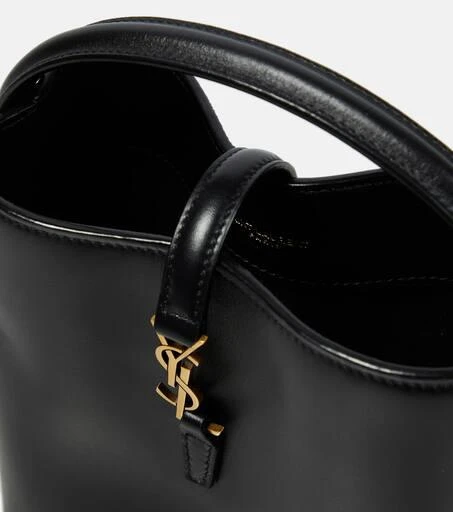 Yves Saint Laurent Le 37 Mini leather bucket bag 3