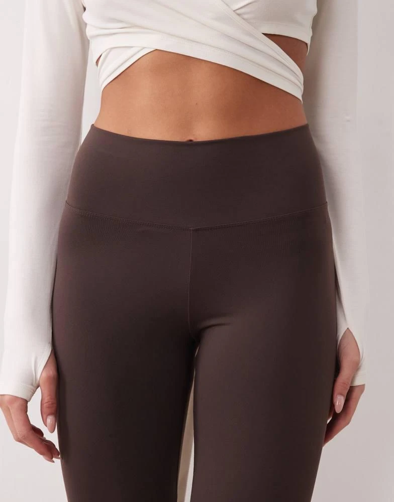 GINA TRICOT Gina Tricot seamless soft high waist leggings in brown 5