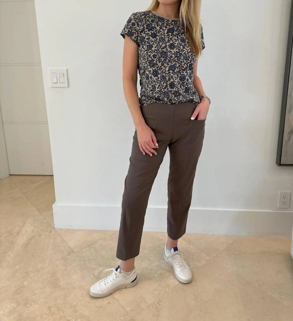 Elliott Lauren Elliott Lauren - Crop Cargo Pants With Rivet Details 4