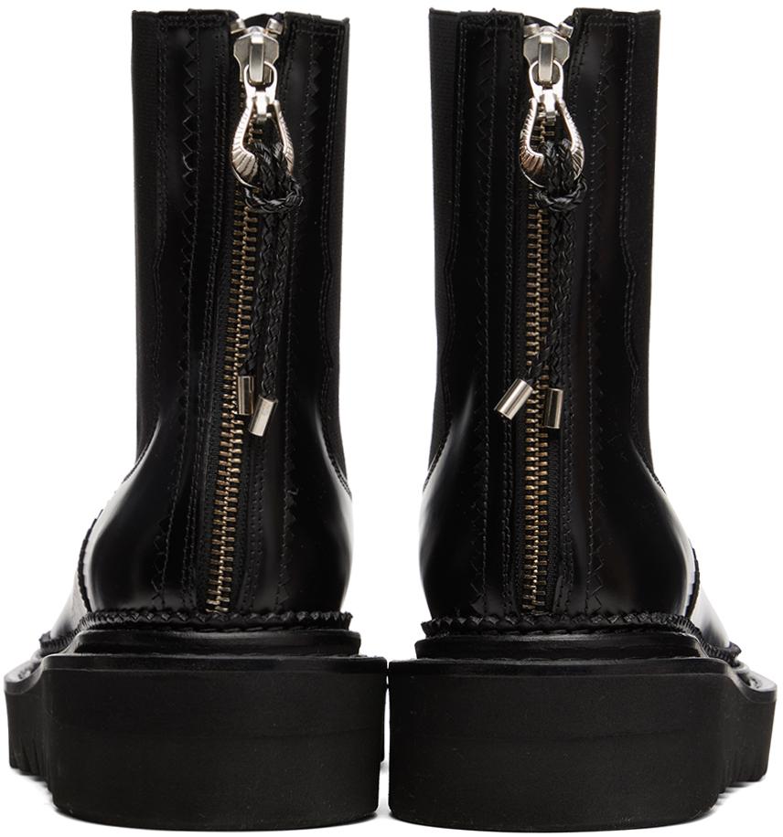 Toga Pulla Black Side Gore Metal Boots