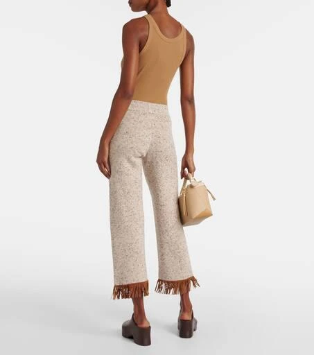 ALANUI Dreamscape fringed wool-blend pants 3