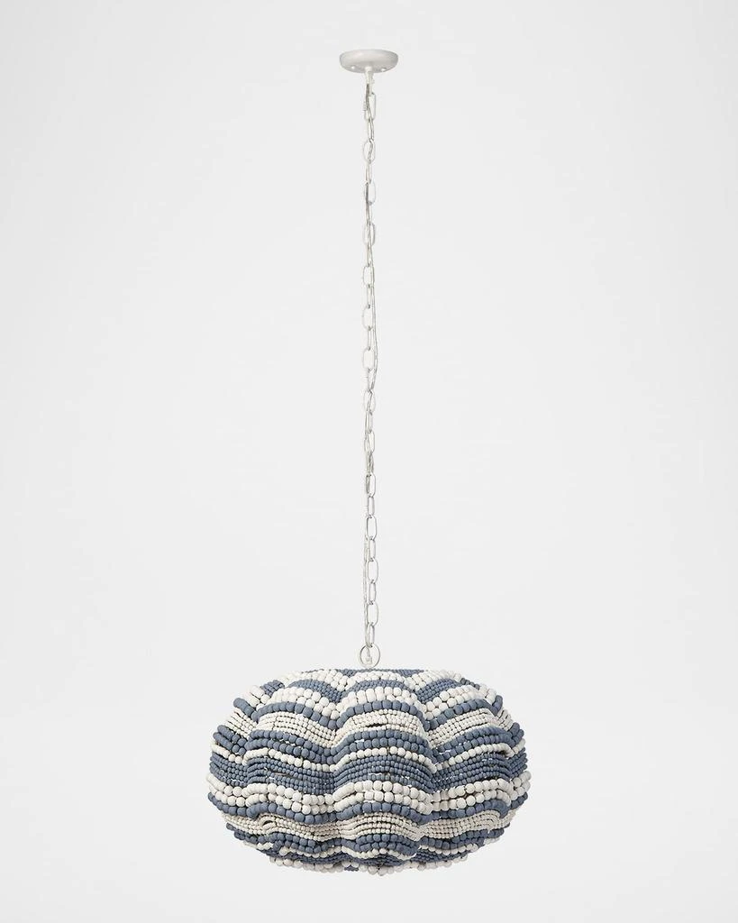 Jamie Young Clamshell 3-Light Chandelier, 27" 1