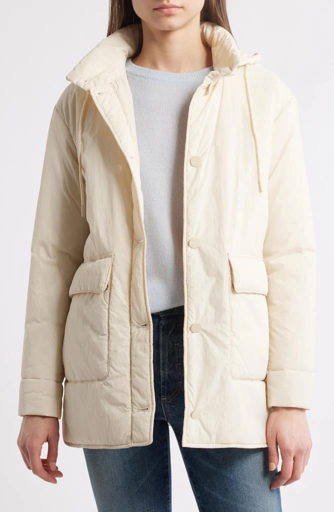 Bernardo Cloud Comfort Puffer Jacket with Removable Hood 4