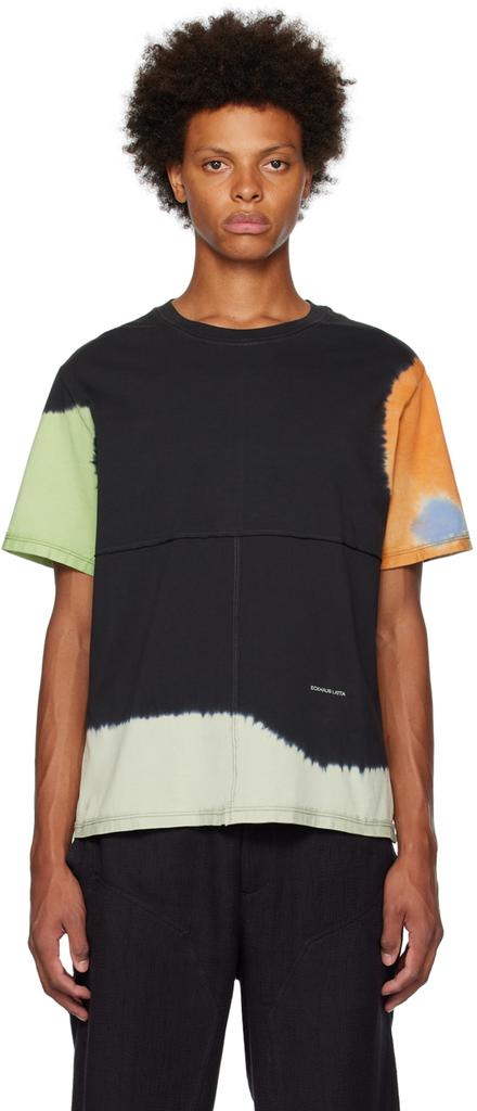 Eckhaus Latta SSENSE Exclusive Black T-Shirt