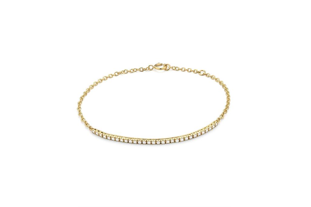 Mozafarian Gold and diamond bracelet