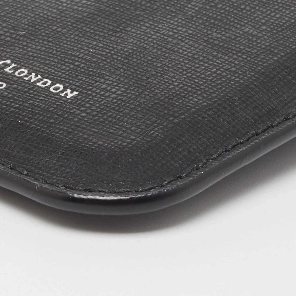 Aspinal of London Aspinal Of London Black Leather Phone Case 8