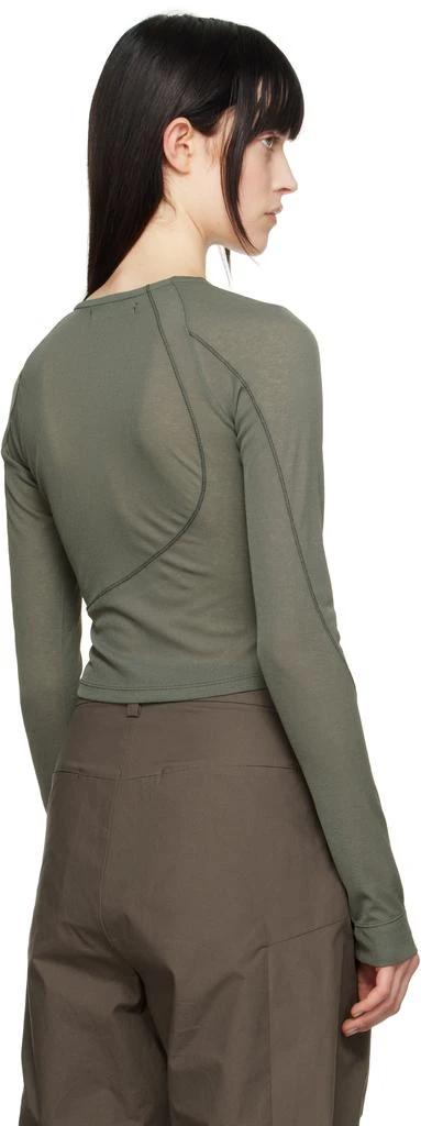Hyein Seo Khaki Helix Long Sleeve T-shirt 3