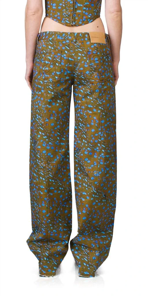 PRISCAVera Wide Leg Low Rise Jeans In Stingray 3